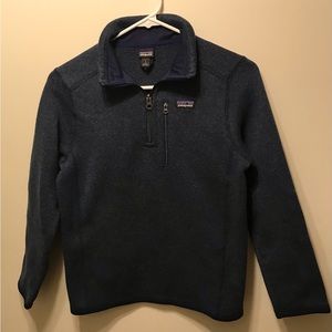Patagonia Better Sweater Quarter Zip Fleece Pullover (Kids)